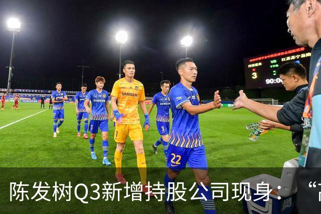 陈发树Q3新增持股公司现身：“高空安全设备龙头”中际联合，第三季度净利同比下滑超44%